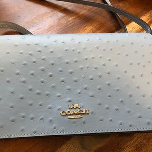 Coach Shoulder Bag - Cornflower Blue